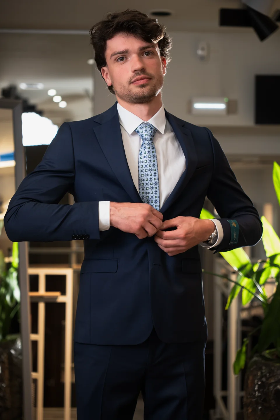 Look sport chic pour homme — collection Maison Bleue Mulhouse